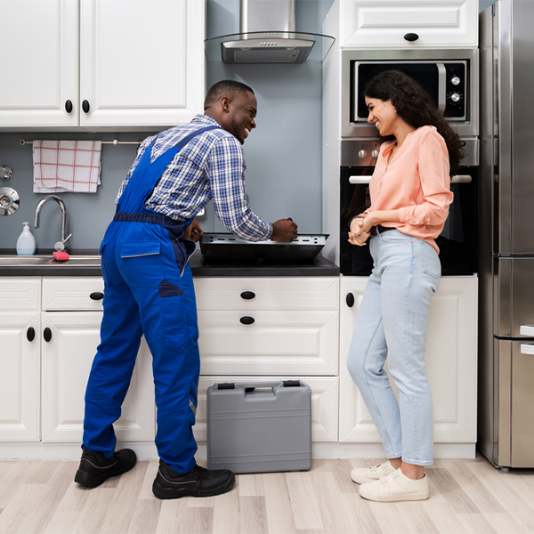 can you provide an estimate for cooktop repair before beginning any work in Los Alamitos